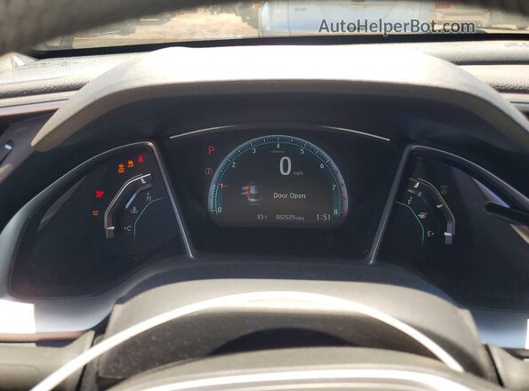 19XFC1F32GE026237 2016 HONDA CIVIC Silver ხელსაწყოთა პანელის ხედი