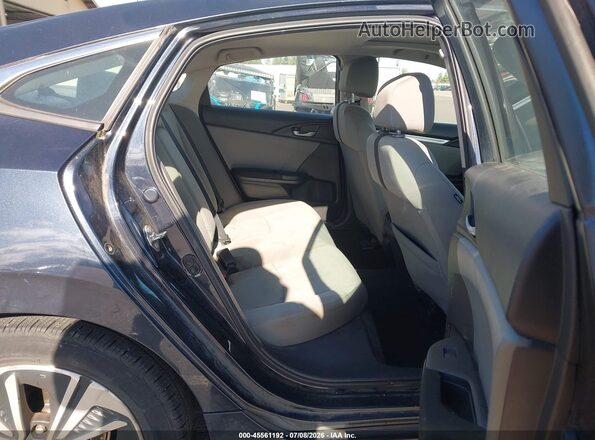 19XFC1F32GE215762 2016 HONDA CIVIC Black Вид наклейки з VIN-кодом