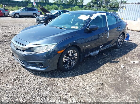 19XFC1F32HE010637 2017 HONDA CIVIC Blue Przód lewy