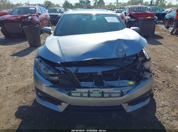 19XFC1F32HE016938 2017 HONDA CIVIC Серебряный Вид щитка приборов