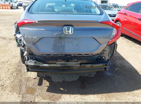 19XFC1F32KE216726 2019 HONDA CIVIC Gray Widok z przodu