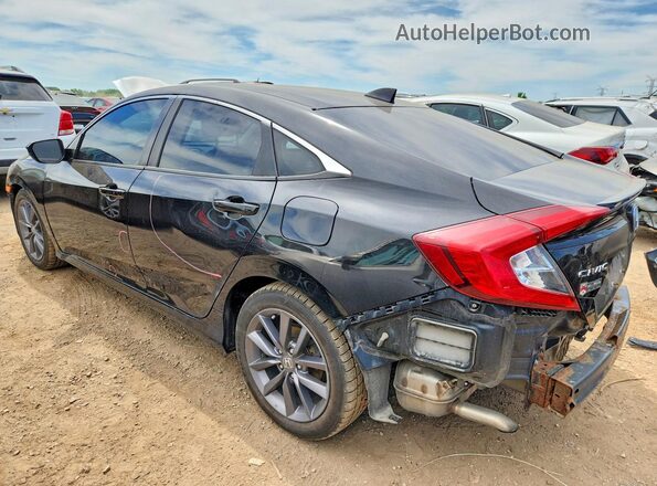 19XFC1F32LE010212 2020 HONDA CIVIC Black Trasero izquierdo