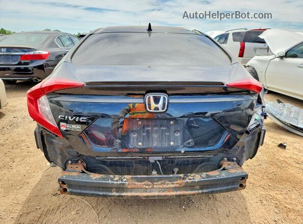 19XFC1F32LE010212 2020 HONDA CIVIC Black Vista trasera