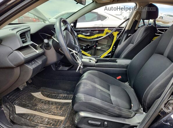 19XFC1F32LE010212 2020 HONDA CIVIC Black Vista interior delantera