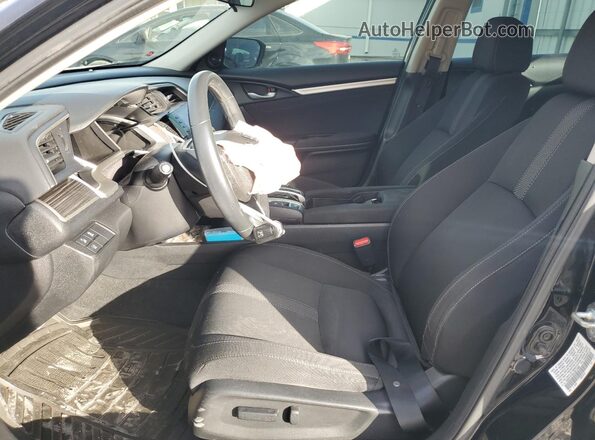 19XFC1F32LE011408 2020 HONDA CIVIC Black Front interior view