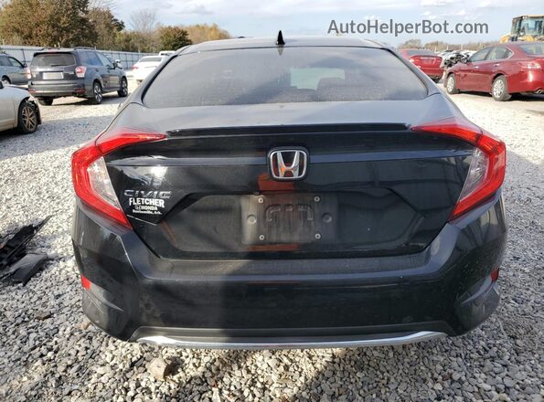 19XFC1F32LE011408 2020 HONDA CIVIC Black Rear view