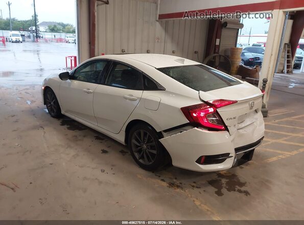 19XFC1F32LE012445 2020 HONDA CIVIC White Trasero izquierdo