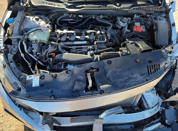 19XFC1F32LE018553 2020 HONDA CIVIC Silver Rear interior view