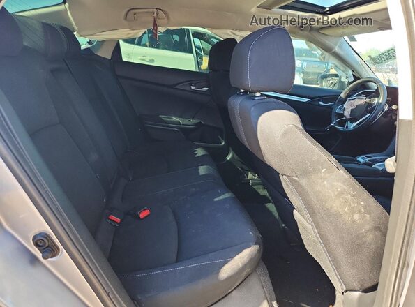 19XFC1F32LE018553 2020 HONDA CIVIC Silver Rear seats view