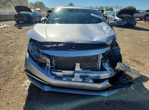 19XFC1F32LE018553 2020 HONDA CIVIC Silver Front view
