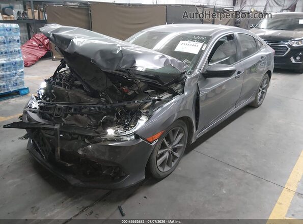 19XFC1F32ME208967 2021 HONDA CIVIC Silver Przód lewy