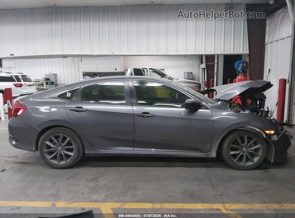 19XFC1F32ME208967 2021 HONDA CIVIC Silver Widok wnętrza z tyłu