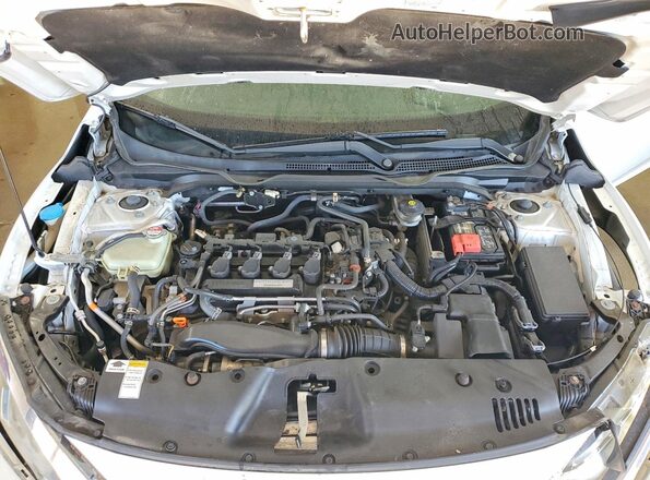 19XFC1F33GE004585 2016 HONDA CIVIC Белый Вид задней части салона