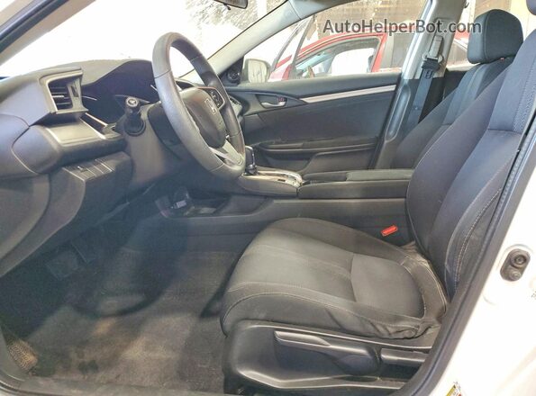 19XFC1F33GE004585 2016 HONDA CIVIC Белый Вид салона спереди