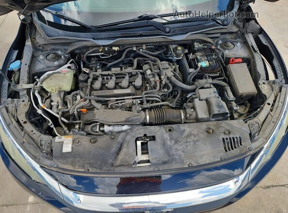19XFC1F33GE006448 2016 HONDA CIVIC Black უკანა სალონის ხედი