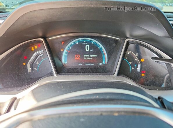 19XFC1F33GE034850 2016 HONDA CIVIC Black Սարքավորումների վահանակի տեսք