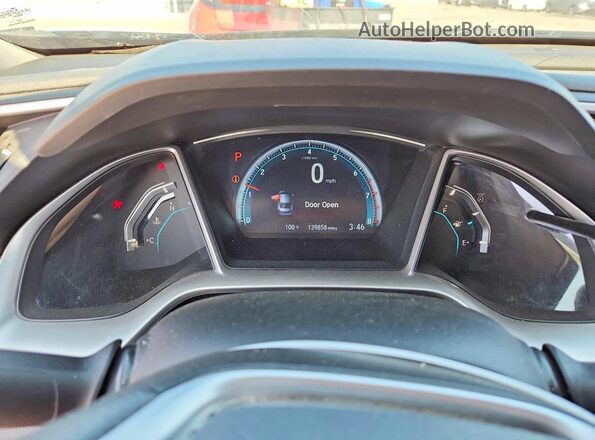 19XFC1F33GE200896 2016 HONDA CIVIC Charcoal Սարքավորումների վահանակի տեսք