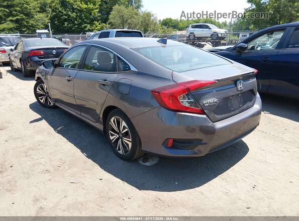 19XFC1F33GE214121 2016 HONDA CIVIC Gray Задня ліва чверть