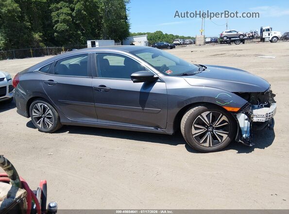 19XFC1F33GE214121 2016 HONDA CIVIC Gray Панорамний вид салону 360°