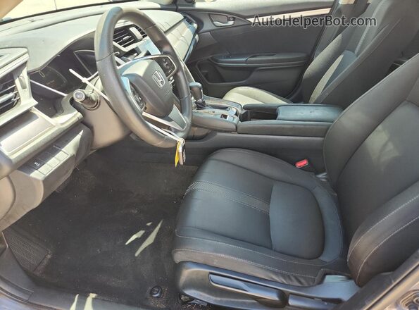 19XFC1F33HE000635 2017 HONDA CIVIC Gray Вид салону спереду