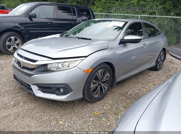 19XFC1F33HE019833 2017 HONDA CIVIC Silver Przód lewy