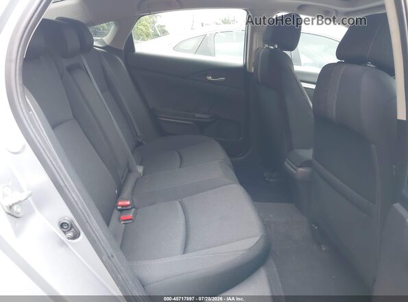 19XFC1F33HE019833 2017 HONDA CIVIC Silver Widok naklejki z numerem VIN
