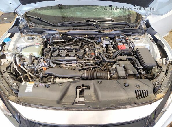 19XFC1F33KE003252 2019 HONDA CIVIC White Вид задньої частини салону