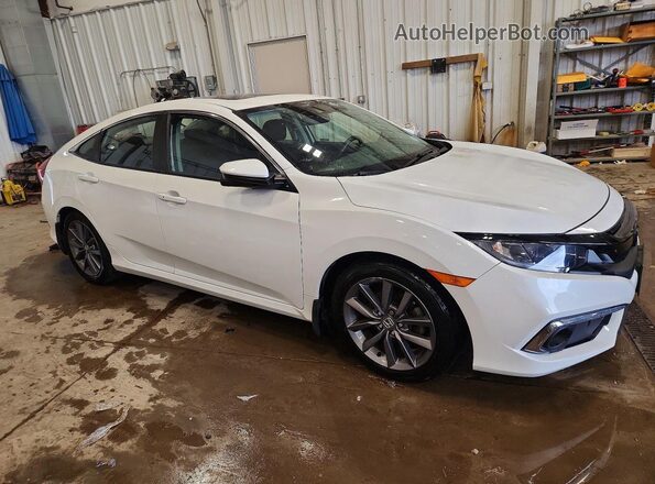 19XFC1F33KE003252 2019 HONDA CIVIC White Передня права чверть
