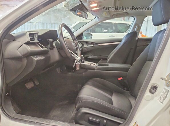 19XFC1F33KE003252 2019 HONDA CIVIC White Вид салону спереду