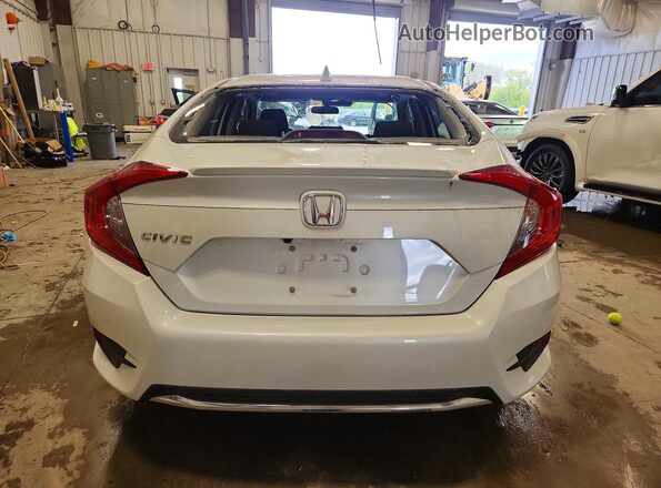 19XFC1F33KE003252 2019 HONDA CIVIC White Вид ззаду