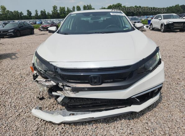 19XFC1F33KE018706 2019 HONDA CIVIC White Front view