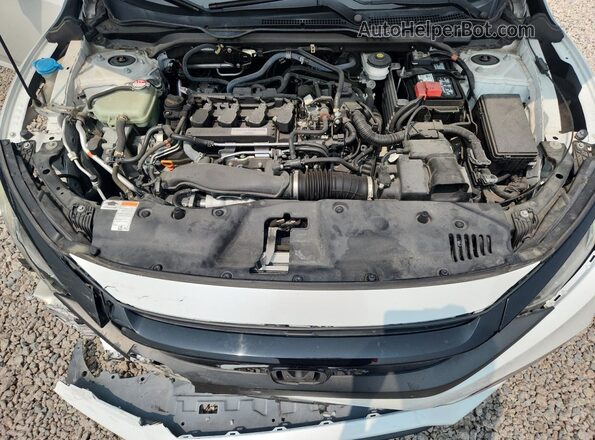 19XFC1F33KE018706 2019 HONDA CIVIC White Rear interior view
