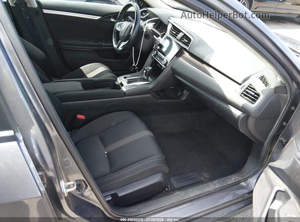 19XFC1F33KE205752 2019 HONDA CIVIC Gray Սալոնի դիմացի տեսք