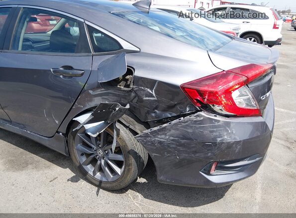19XFC1F33KE205752 2019 HONDA CIVIC Gray Դիմացի տեսք
