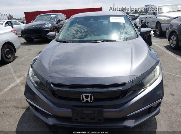 19XFC1F33KE205752 2019 HONDA CIVIC Gray Սարքավորումների վահանակի տեսք