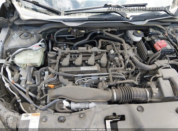 19XFC1F33KE205752 2019 HONDA CIVIC Gray Հետևի տեսք