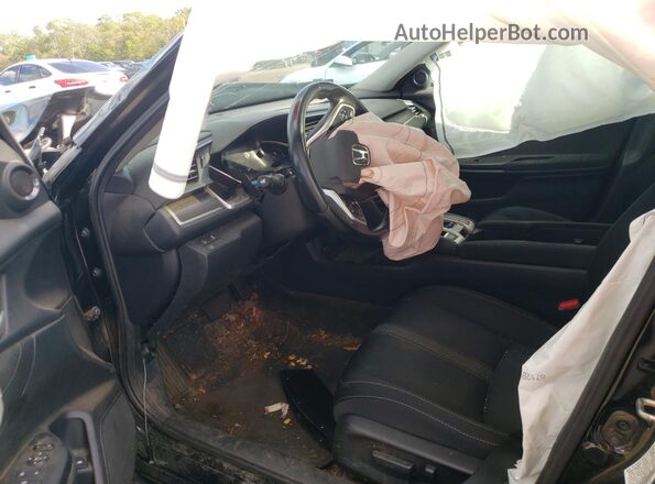 19XFC1F33KE211132 2019 HONDA CIVIC Black Vista interior delantera