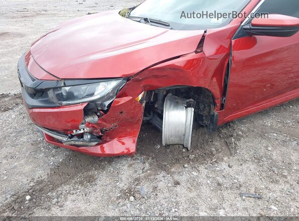 19XFC1F33LE011918 2020 HONDA CIVIC Red Vista frontal