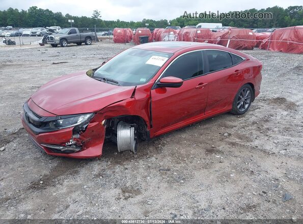 19XFC1F33LE011918 2020 HONDA CIVIC Red Vista tres cuartos delantera izquierda
