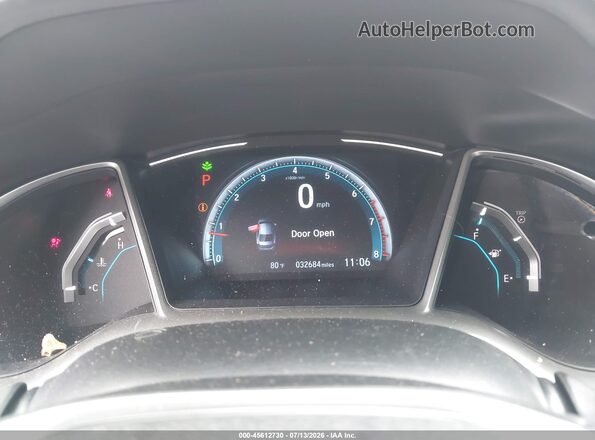 19XFC1F33LE011918 2020 HONDA CIVIC Red Vista de los asientos traseros