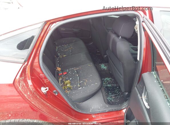19XFC1F33LE011918 2020 HONDA CIVIC Red Vista de la etiqueta del VIN