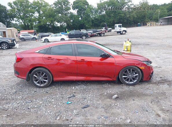 19XFC1F33LE011918 2020 HONDA CIVIC Red Vista interior de 360 grados