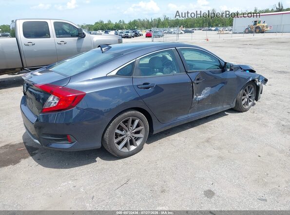 19XFC1F33LE017542 2020 HONDA CIVIC Blue უკანა მარჯვენა