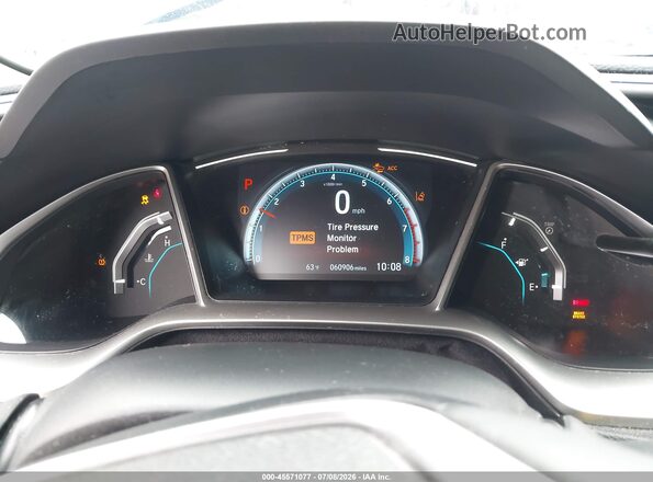 19XFC1F33LE208555 2020 HONDA CIVIC Blue Вид задніх сидінь