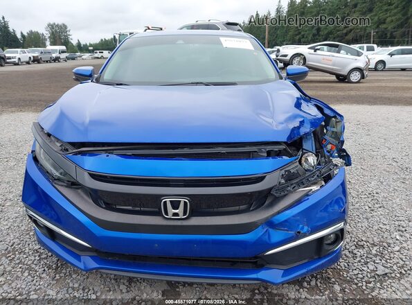 19XFC1F33LE208555 2020 HONDA CIVIC Blue Вид задньої частини салону