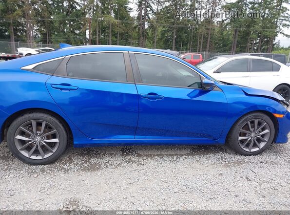 19XFC1F33LE208555 2020 HONDA CIVIC Blue Панорамний вид салону 360°