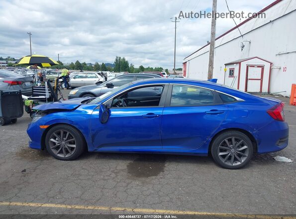 19XFC1F33LE211021 2020 HONDA CIVIC Синий Панорамный вид салона 360°