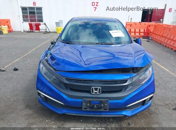 19XFC1F33LE211021 2020 HONDA CIVIC Синий Вид щитка приборов