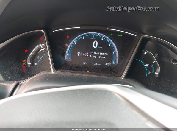 19XFC1F33LE213285 2020 HONDA CIVIC Black Հետևի նստատեղերի տեսք