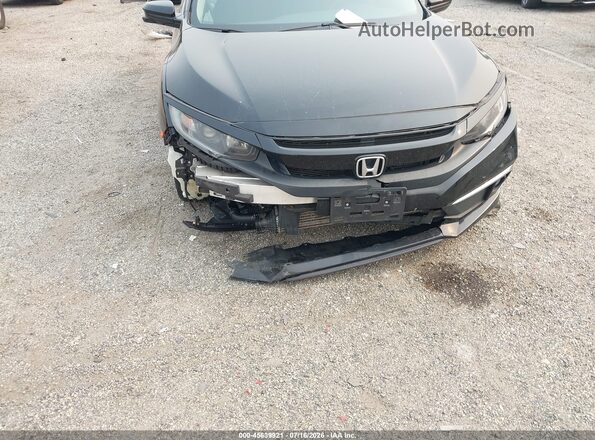 19XFC1F33LE213285 2020 HONDA CIVIC Black Դիմացի տեսք